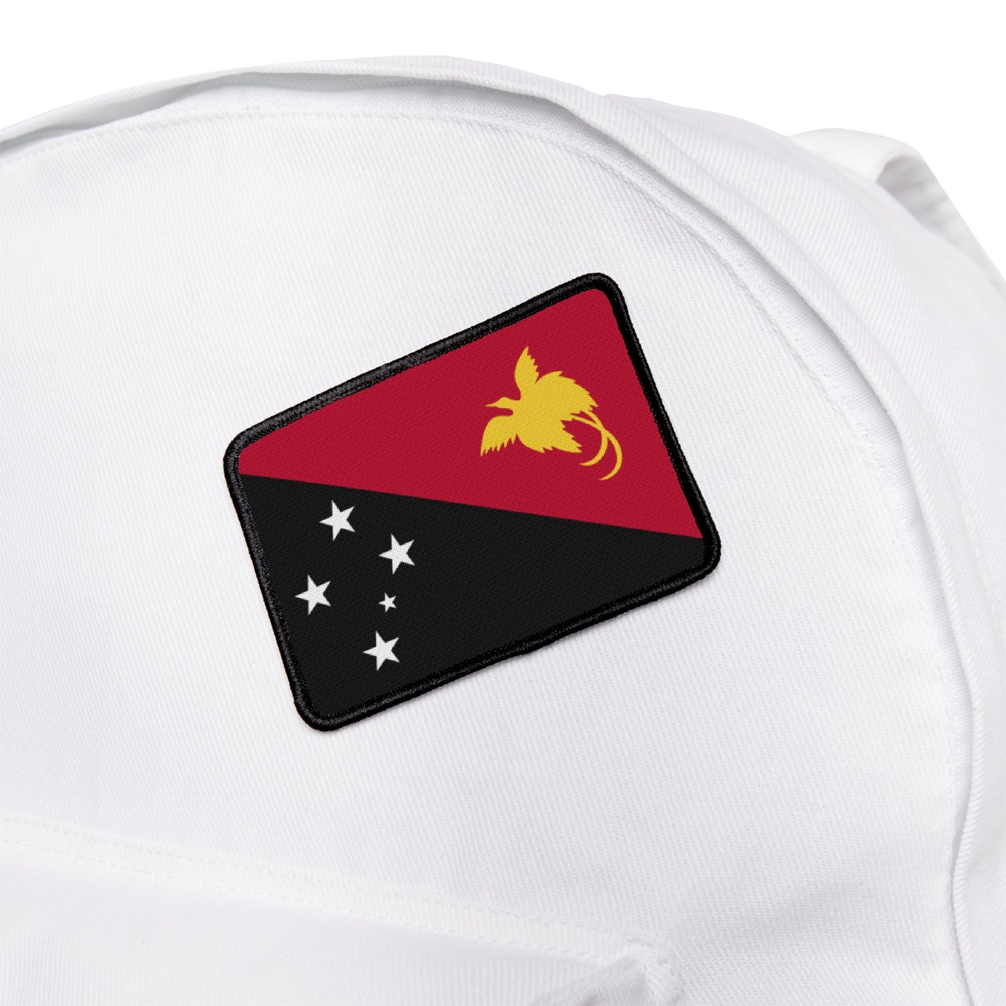 Flag Village Papua New Guinea Flag Embroidery Iron-On Patches