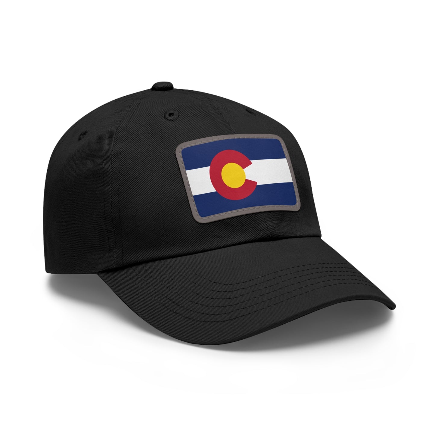 Flag Village USA Colorado State Flag Hat Cap with Leather Patch