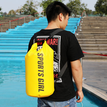 Flag Village Floating Waterproof Dry Bag 15L Dry and Wet Separation Design