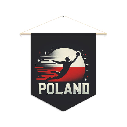 Flag Village Poland Flag Pennant Sporting Home Wall decoration POL0002