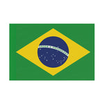 Flag Village South America Brazil Flag