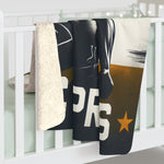 Flag Village Cyprus Sporting Flag Fleece Blanket 50" x 60"