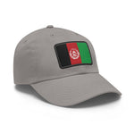Flag Village Afghanistan Flag Hat Cap with Leather Patch