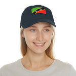 Flag Village Saint Kitts And Nevis Flag Hat Cap with Leather Patch