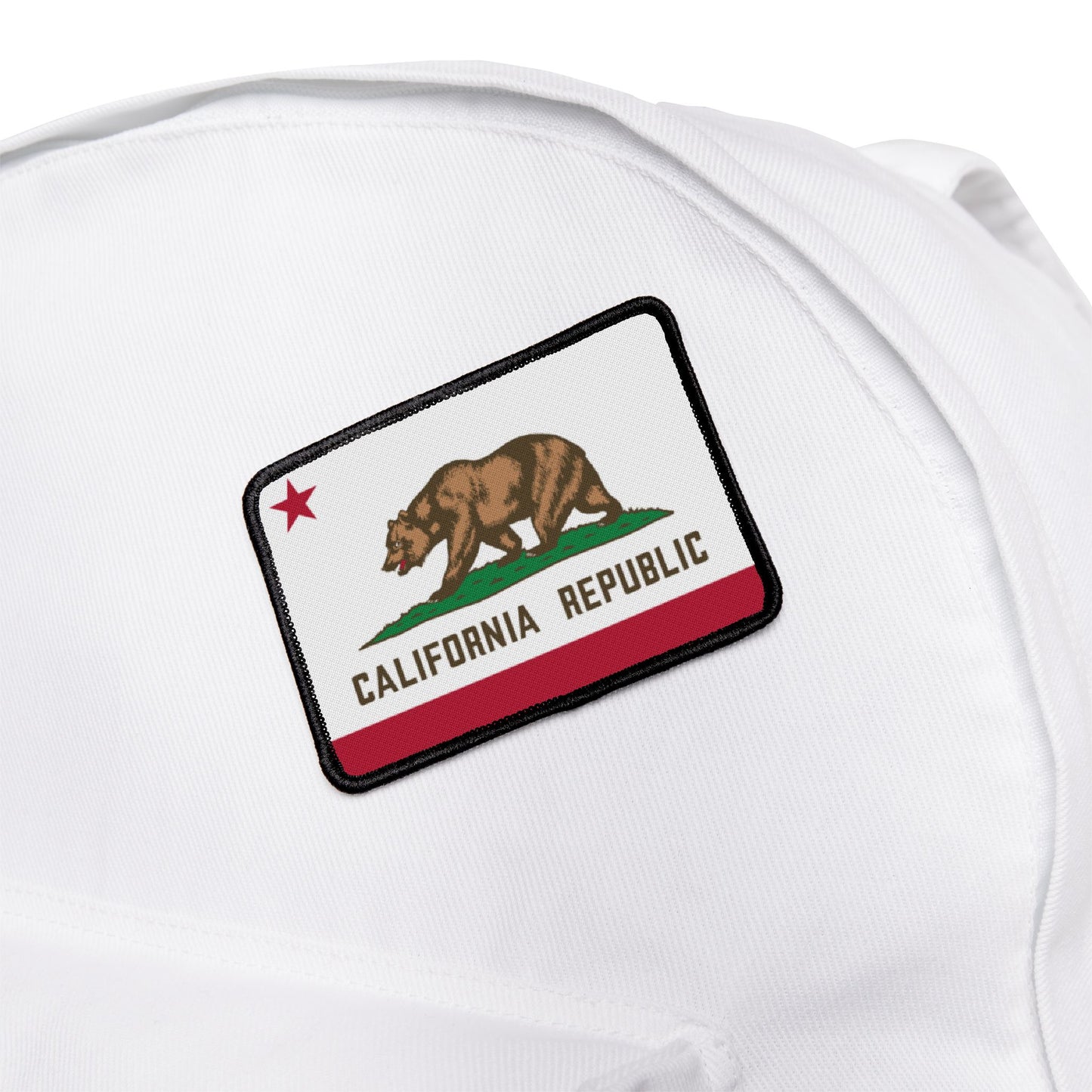 Flag Village California State Flag Embroidery Iron-On Patches