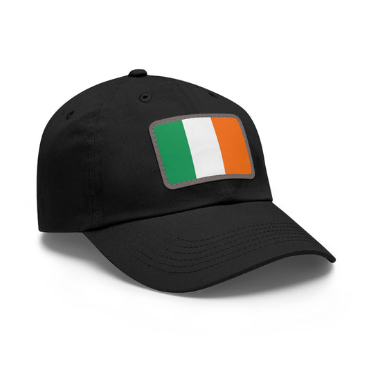 Flag Village Ireland Flag Hat Cap with Leather Patch