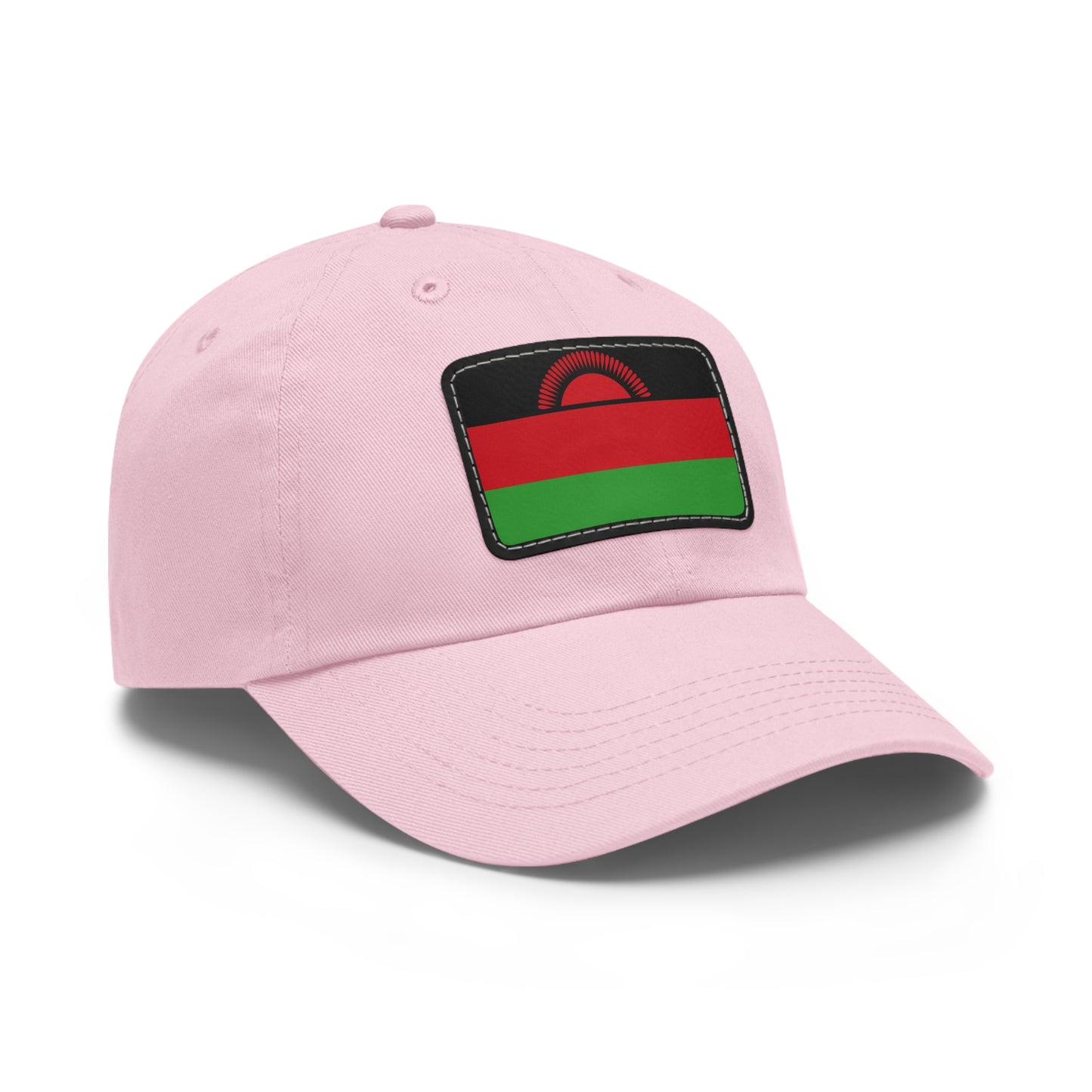 Flag Village Malawi Flag Hat Cap with Leather Patch