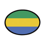 Flag Village Gabon Flag Embroidery Iron-On Patches