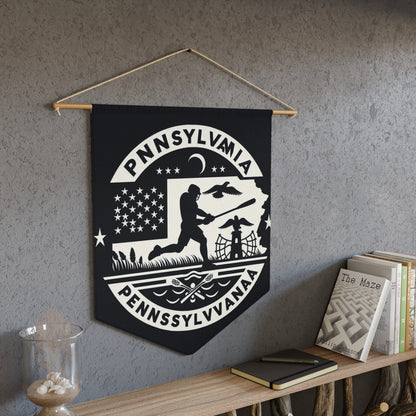 Flag Village Pennsylvania State Flag Pennant Sporting Home Wall decoration PA0002