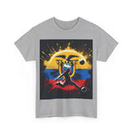 Flag Village Ecuador Sporting Flag T-SHIRT Heavy Cotton Tee ECU0006