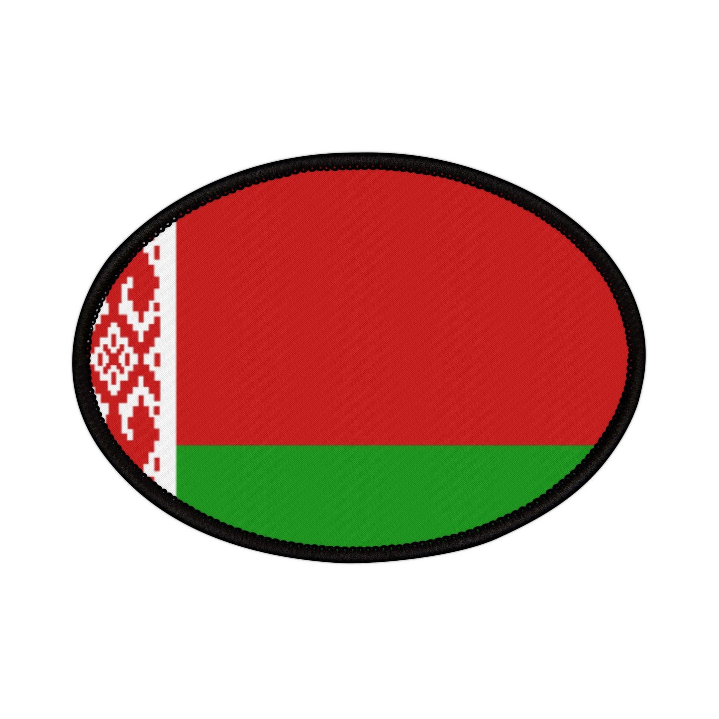 Flag Village Belarus Flag Embroidery Iron-On Patches