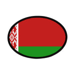 Flag Village Belarus Flag Embroidery Iron-On Patches