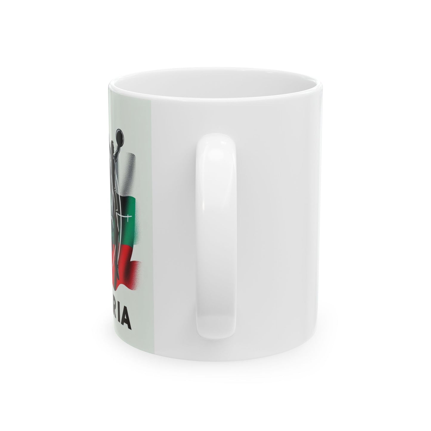 Flag Village Bulgaria Sporting Flag Ceramic Coffee Mug 11oz BGR0007