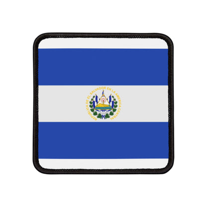 Flag Village El Salvador Flag Embroidery Iron-On Patches