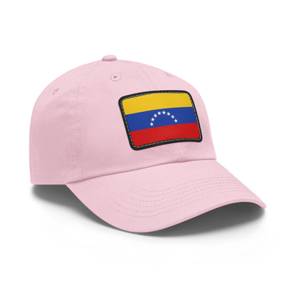 Flag Village Venezuela Flag Hat Cap with Leather Patch