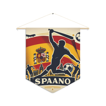 Flag Village Spain Flag Pennant Sporting Home Wall decoration ESP0002