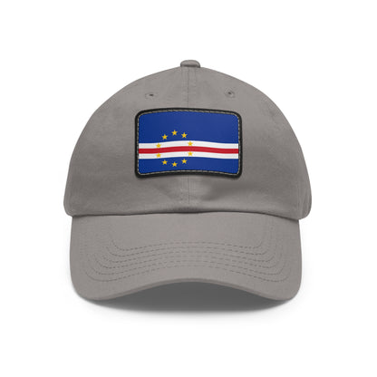 Flag Village Cape Verde Flag Hat Cap with Leather Patch