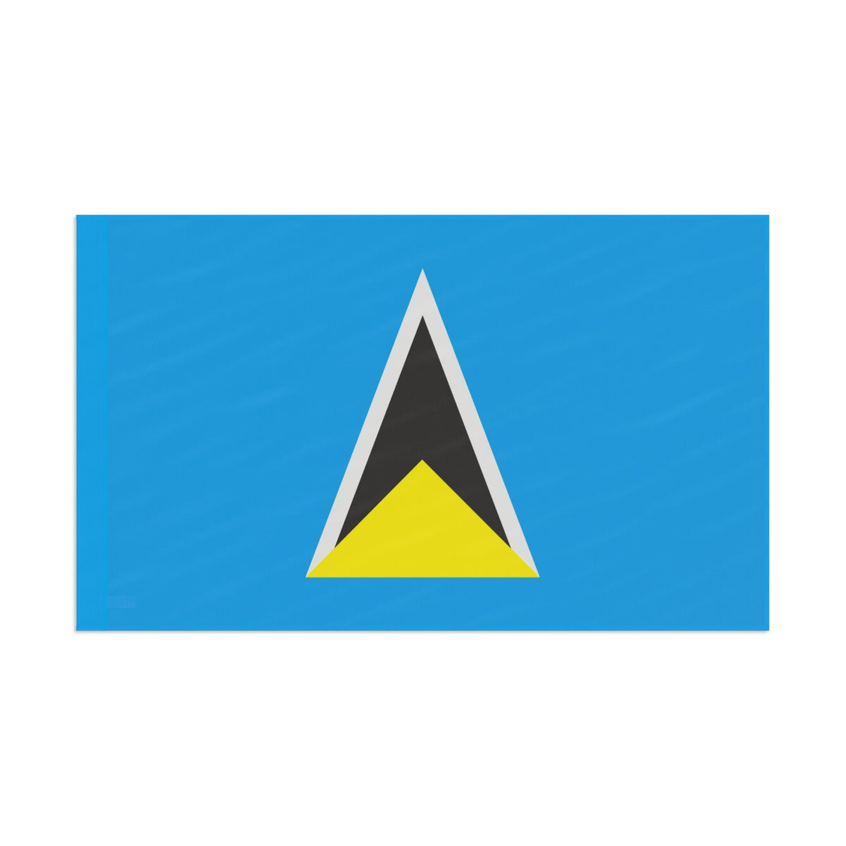 Flag Village Saint Lucia Flag 18" x 12" / 36" x 24" / 60" x 36"
