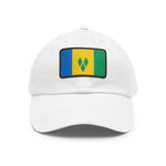 Flag Village Saint Vincent And The Grenadines Flag Hat Cap with Leather Patch