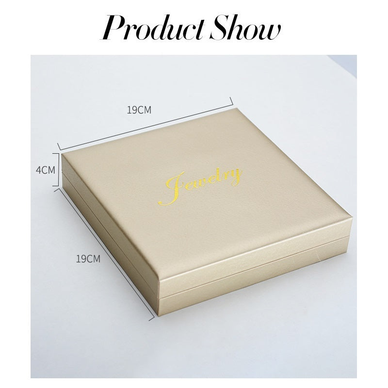 Flag Village Jewelry Set Box for fashion Earrings Bracelet Necklace Cases Display Package Wedding Gift Boxes