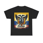 Flag Village Ecuador Sporting Flag T-SHIRT Heavy Cotton Tee ECU0007