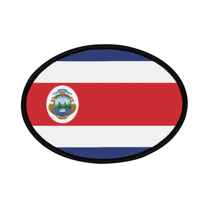 Flag Village Costa Rica Flag Embroidery Iron-On Patches