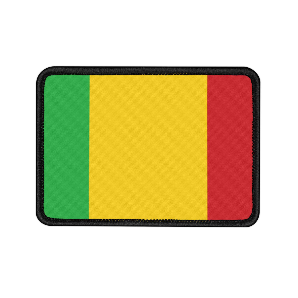 Flag Village Mali Flag Embroidery Iron-On Patches
