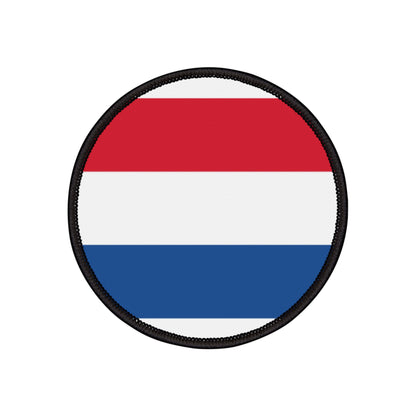 Flag Village Netherlands Flag Embroidery Iron-On Patches