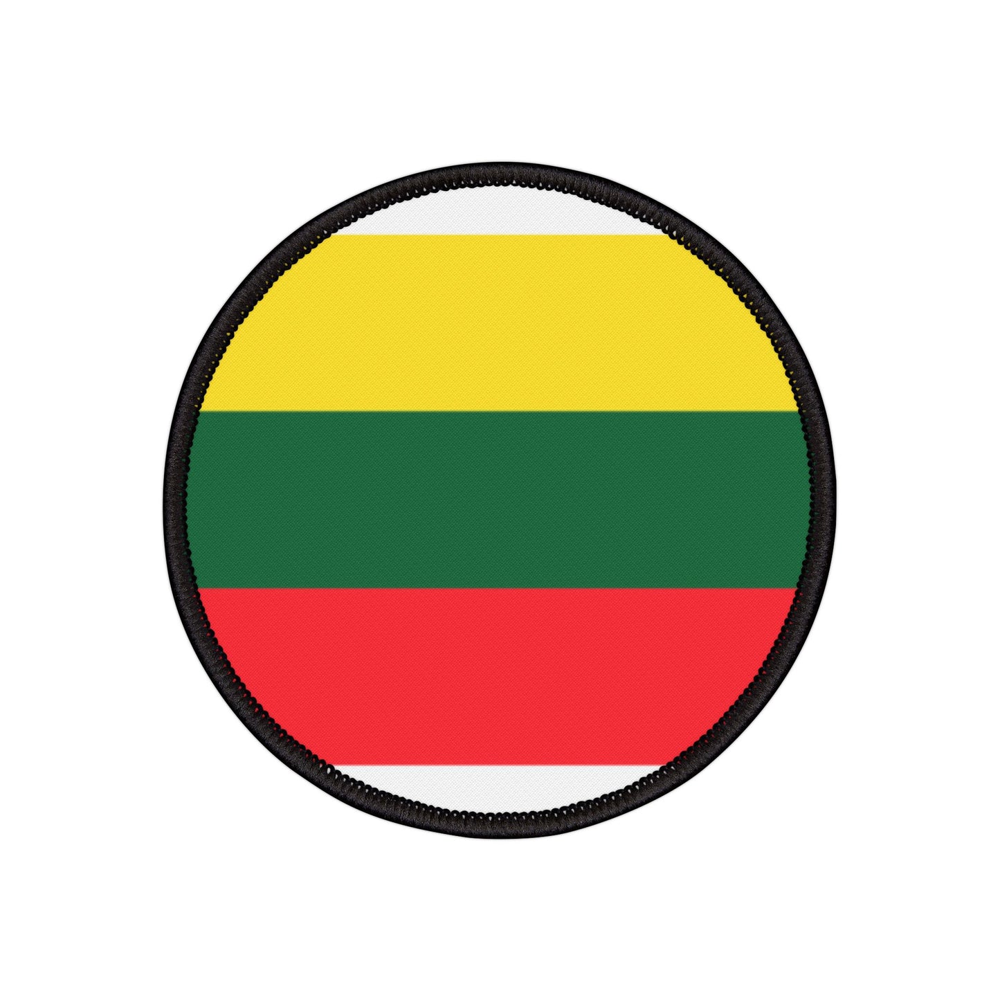 Flag Village Lithuania Flag Embroidery Iron-On Patches