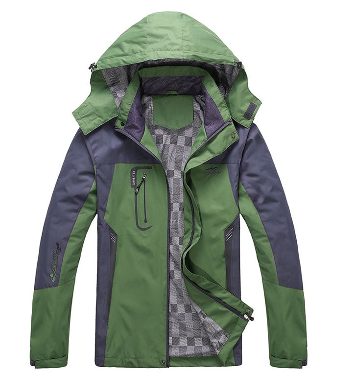 Flag Village Autumn outdoor couple thin sports jacket