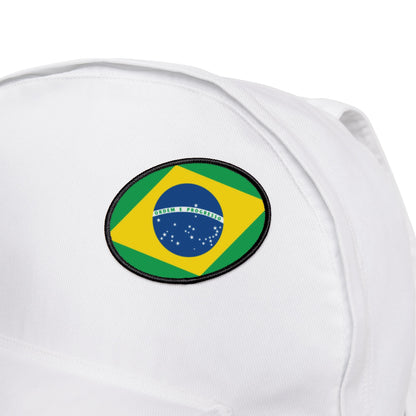 Flag Village Brazil Flag Embroidery Iron-On Patches