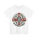 Flag Village England Sporting Flag T-SHIRT Heavy Cotton Tee GBR0006