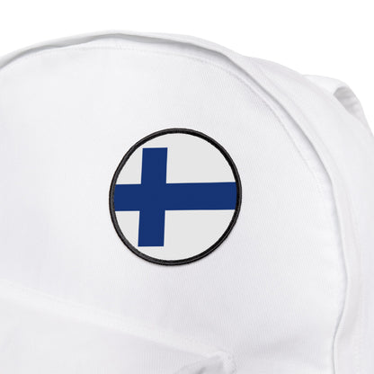 Flag Village Finland Flag Embroidery Iron-On Patches