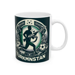 Flag Village Turkmenistan Sporting Flag Ceramic Coffee Mug 11oz TKM0006