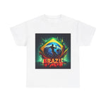 Flag Village Brazil Sporting Flag T-SHIRT Heavy Cotton Tee BRA0007