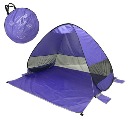 Flag Village Automatic Beach Tent