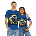 Flag Village Brazil Sporting Flag T-SHIRT Heavy Cotton Tee BRA0012