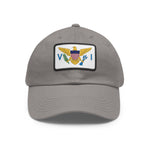 Flag Village USA U.S. Virgin Islands State Flag Hat Cap with Leather Patch
