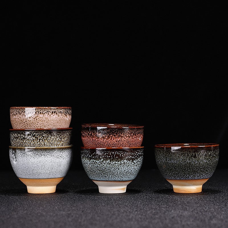 Flag Village Kiln Change Ceramic Kung Fu Tea Set Cup Home Gift Box