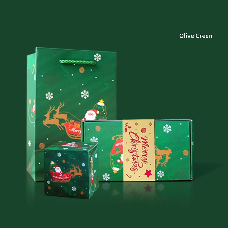 Flag Village Christmas Eve Surprise Box Creative Gift Box