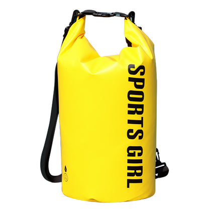 Flag Village Floating Waterproof Dry Bag 15L Dry and Wet Separation Design