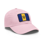 Flag Village Barbados Flag Hat Cap with Leather Patch