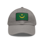 Flag Village Mauritania Flag Hat Cap with Leather Patch