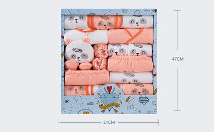 Flag Village Newborn gift box baby clothes set cotton