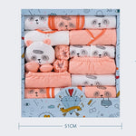Flag Village Newborn gift box baby clothes set cotton
