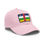 Flag Village Central African Republic Flag Hat Cap with Leather Patch