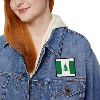 Flag Village Norfolk Island Flag Embroidery Iron-On Patches