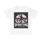 Flag Village England Sporting Flag T-SHIRT Heavy Cotton Tee GBR0002