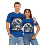 Flag Village Brazil Sporting Flag T-SHIRT Heavy Cotton Tee BRA0016