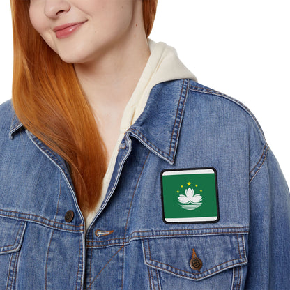 Flag Village Macao Flag Embroidery Iron-On Patches